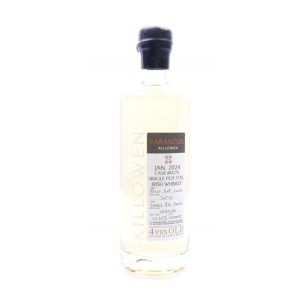 KILLOWEN BARANTUIL CASK KDC 211 4YR OLD BEER HUT FUNKY ALE FINISH SINGLE POT STILL