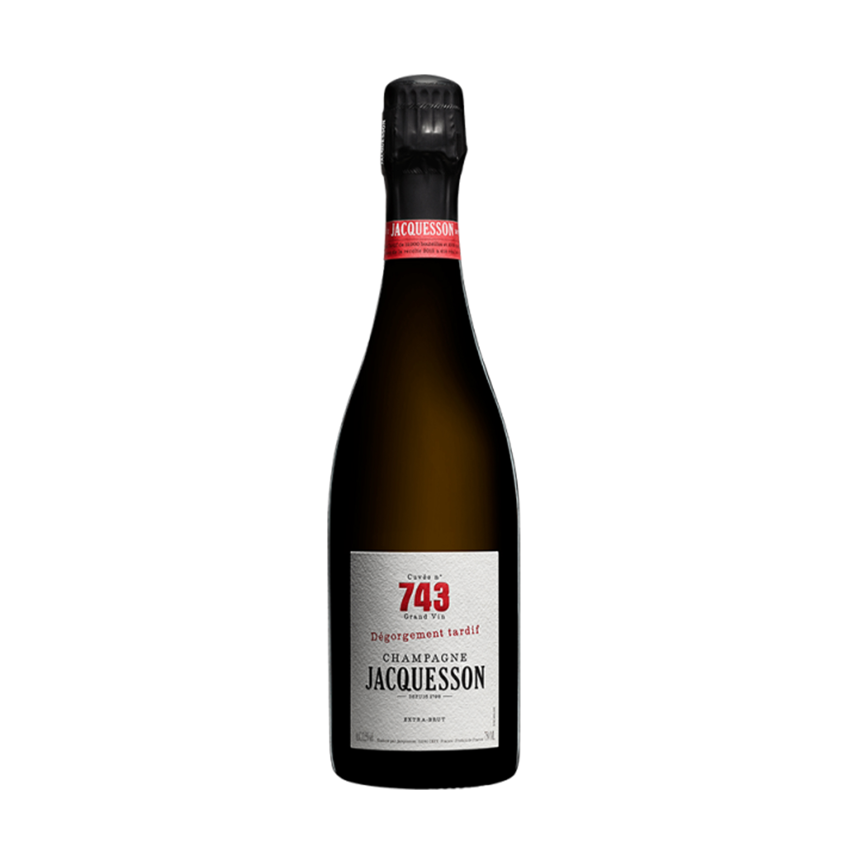 CHAMPAGNE JACQUESSON CUVEE No 743 Degorgement Tardif 1,5L
