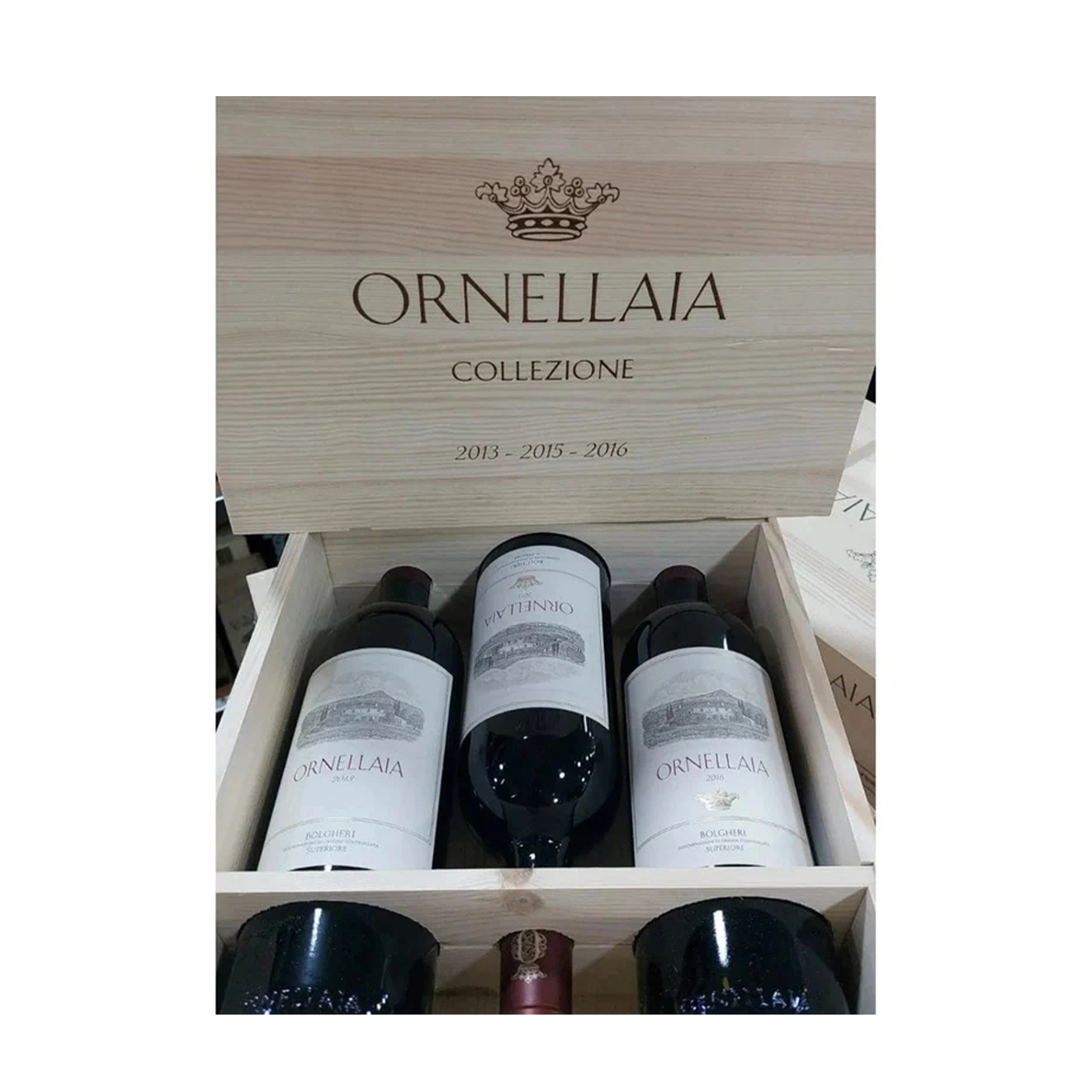 ORNELLAIA Collezione (1bt'2013 + 1bt'2015 + 1b'2016)